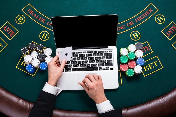PMGC roulette wheel spinning with bet layout
